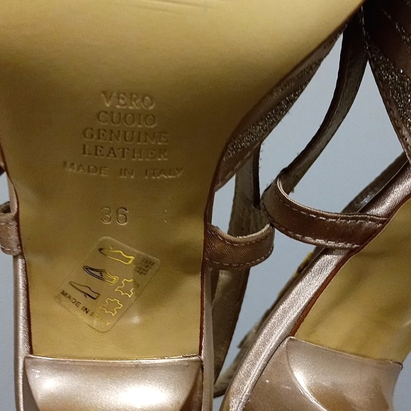 Gaja Raso Champagne Wedding Pumps | size 36 EU - Picture 9 of 9